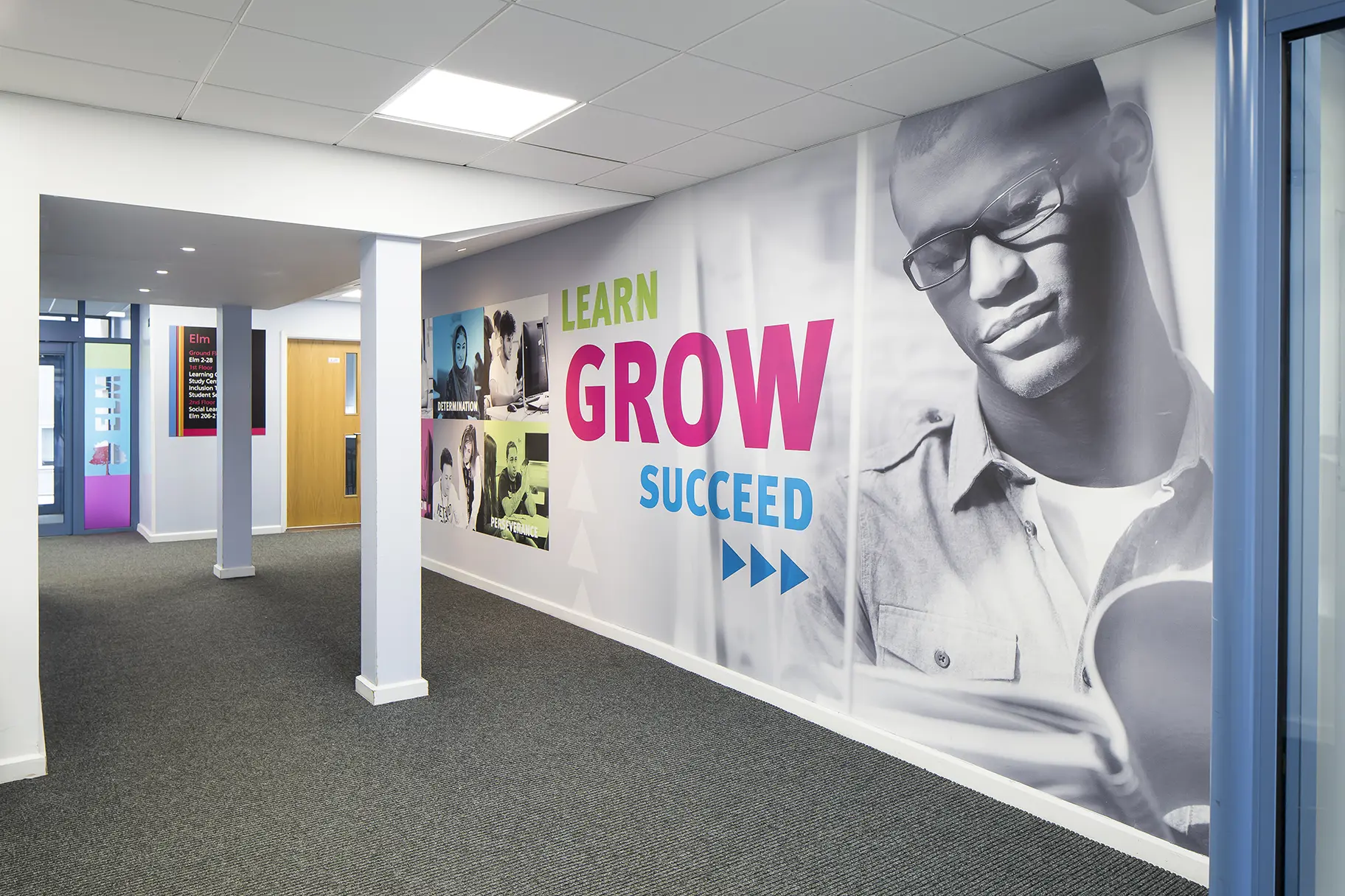 Stanmore College Inspirational large format wall art